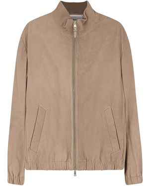BOSS Suede Jacket - Brown