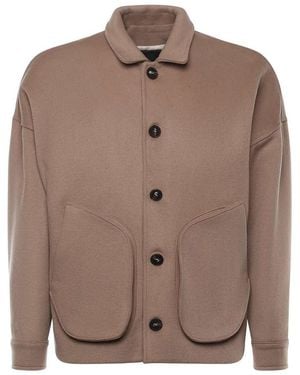 Giuliano Galiano Dire Wool Jacket - Brown