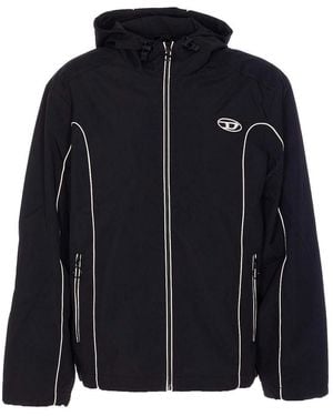 DIESEL J-Hives Raincoat - Black
