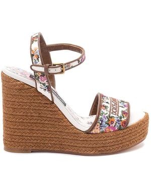 Dolce & Gabbana Wedge Sandals - Brown