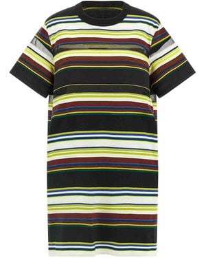 Sacai T-Shirt Dress - Green