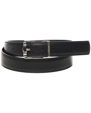 Ferragamo Reversible And Adjustable Belt - White