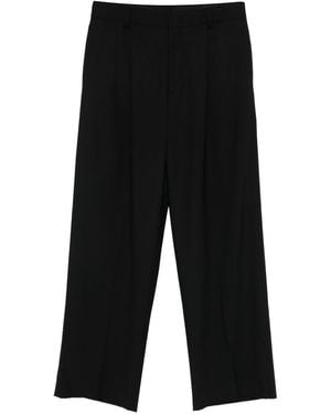 ARMANI EXCHANGE Wool Trousers - Black