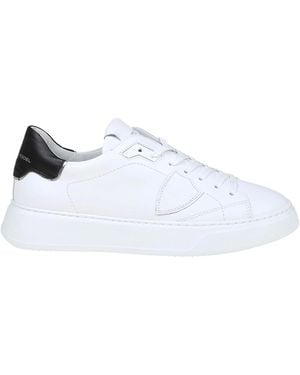 Philippe Model Temple Low Sneakers - White