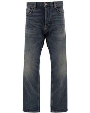 Emporio Armani Casual Hose - Blau
