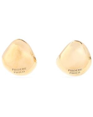 Phoebe Philo Orecchini Per Borchie - Metallizzato