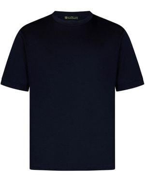 Franzese Collection Capital Crew Neck T-Shirt - Blue