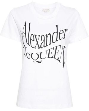 McQueen T-Shirts - White