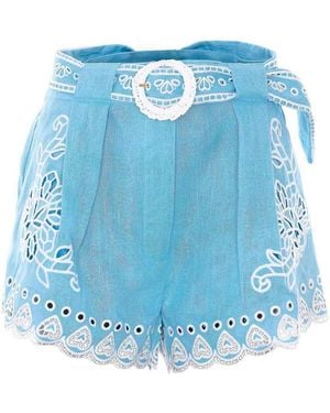 FARM Rio Romantic Shorts - Blue