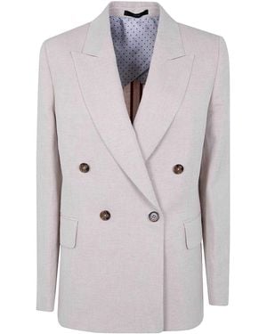 Paul Smith Double Breasted Jacket - Gray