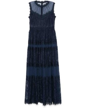 ERMANNO FIRENZE Midi Dress - Blue
