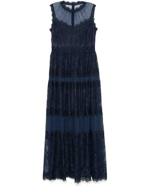 ERMANNO FIRENZE Midi Dress - Blue