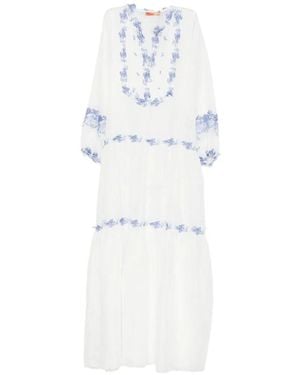 Ermanno Scervino Long Kaftan - White