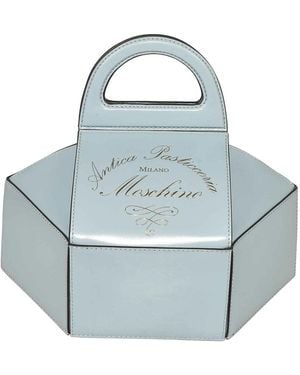 Moschino Briefcase Bag - Blue