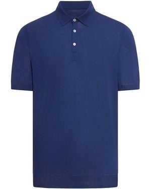 Nome 12 Gauge Short Sleeve Polo - Blue
