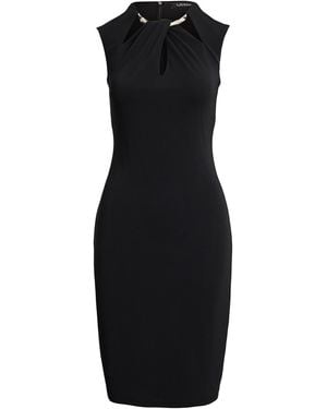 Ralph Lauren Corentyne-Short Sleeve-Cocktail Dress - Black