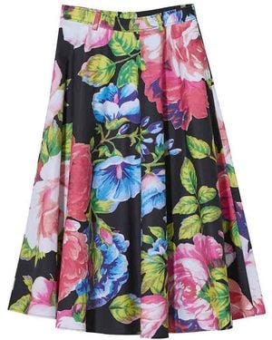 Moschino Roses Gonna - White