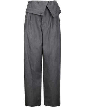 JW Anderson Fold Over Pants - Gray