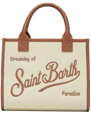 MC2 Saint Barth Midi Shoulder Bag - Natural