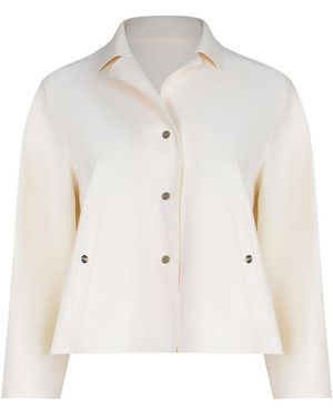Herno Jacket Made Of A Polyamide Blend - White