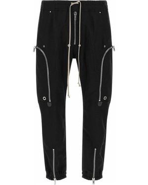 Rick Owens Bauhaus Cargo Trousers - Black