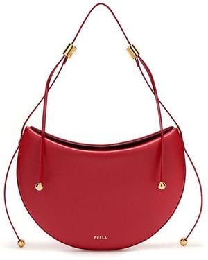 Furla Moonstone S Shoulder Bag - Red