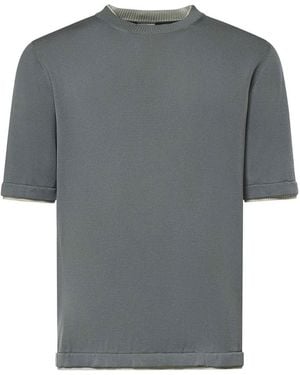 Eleventy Cotton T-Shirt - Grey