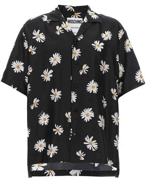 Moschino 'Margehrite' Print Shirt - Black