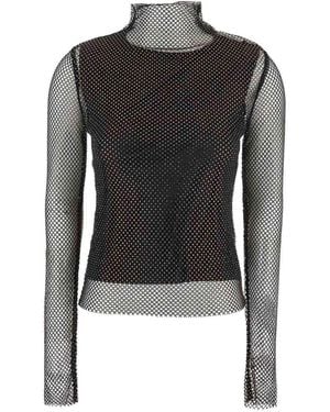 Sportmax High-Neck Top - Black
