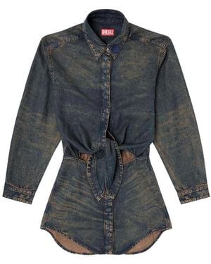 DIESEL Mini Dress - Gray