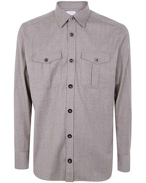 PT Torino Safari Shirt Regular Fit - Grey
