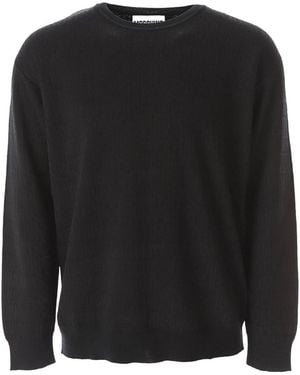 Moschino Logo Jumper - Black