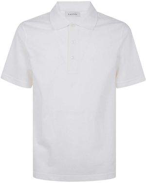 Lanvin Regular Polo - White