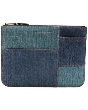 Comme des Garçons Wallet Denim Pocket - Blue