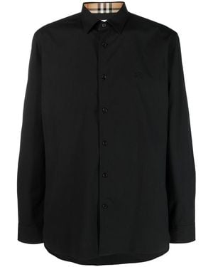 Burberry Shirts - Black