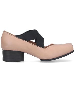 Uma Wang Square-Toe Ribbon Ballerinas - Multicolour