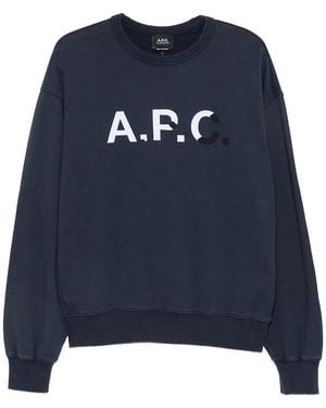 A.P.C. Sweatshirt - Blue