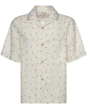 Eleventy Shirts Linen - White