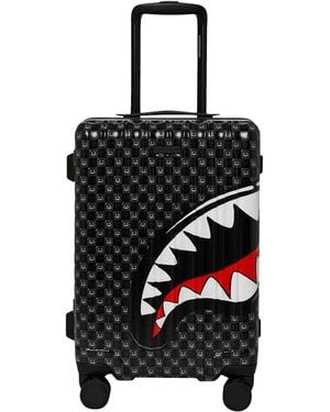 Sprayground Squali A Parigi Wtf Bubbly Trolley - Nero