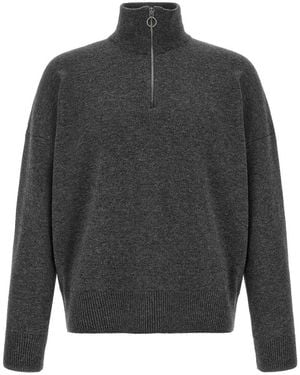 LARMERI STUDIO Suéter Cuello Redondo - Gris