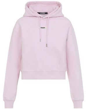 Jacquemus Le Hoodie Gros Grain - Pink