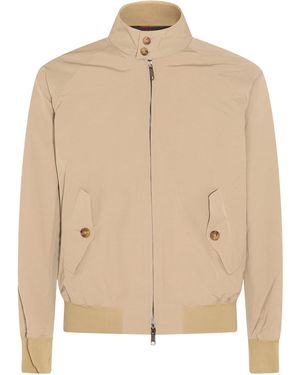 Baracuta Natural Cotton Blend Casual Jacket