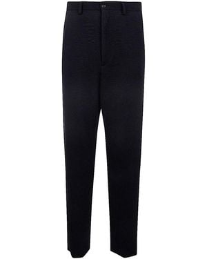 Giorgio Armani Wide Leg Trousers - Blue