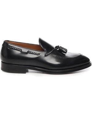 Doucal's Loafer With Tassel - Black