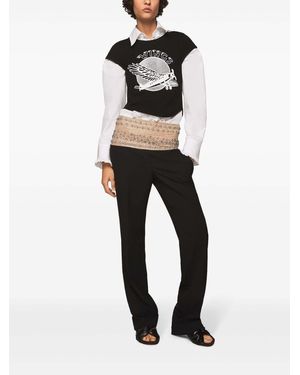 パンツ Stella McCartney 'Smoking' crystal trousers Stella McCartney 'Smoking' crystal trousers (Stella
