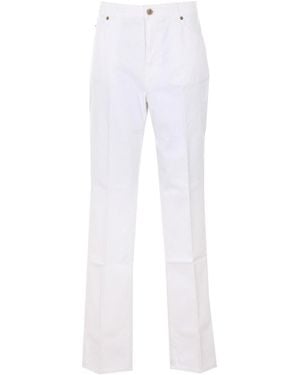Balmain Tailored Jeans - White