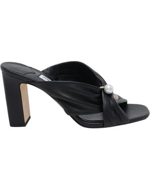 Jimmy Choo Rafi Pump Sandals - Black