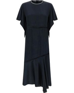 Fabiana Filippi Ruffle Dress - Black