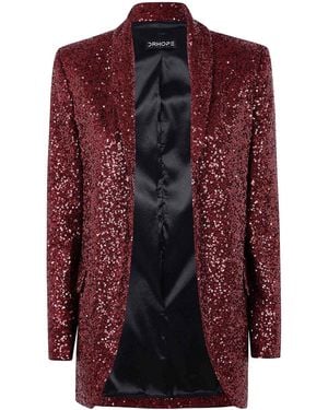 DR. HOPE Sequins Jacket - Red