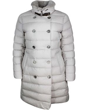 Moorer Tech Fabric Coat - Grey